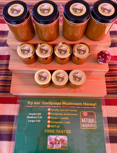 Cordyceps Mushroom Honey