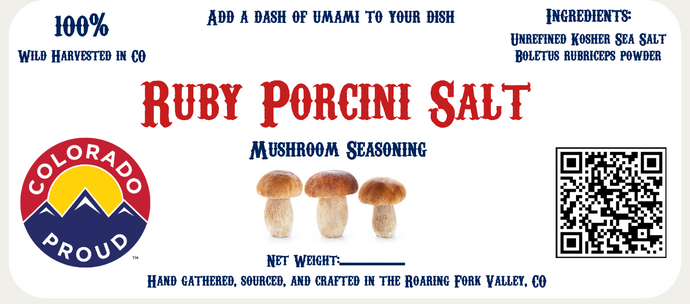 Ruby Porcini Salt